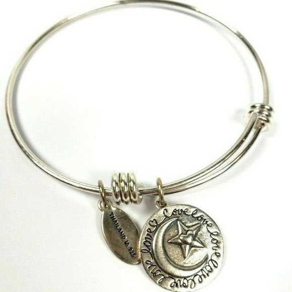 Extraordinary Life Bangle Bracelet Love You Moon - Picture 1 of 5